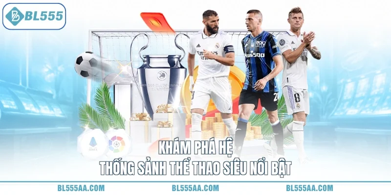 Khám phá hệ thống sảnh thể thao siêu nổi bật