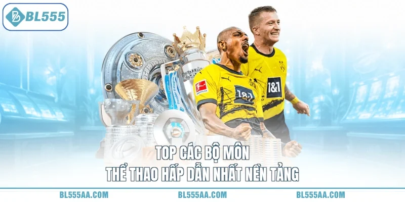 Top các bộ môn thể thao hấp dẫn nhất nền tảng