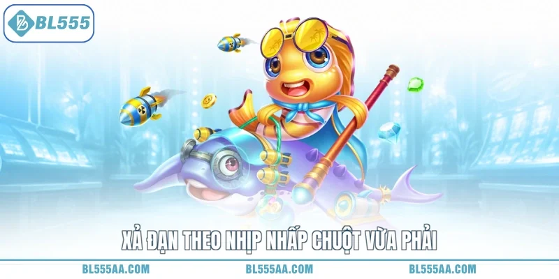 Xả đạn theo nhịp nhấp chuột vừa phải